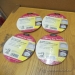 Lot of 4 Arlington CP3540-1C Ceiling Box Cover Plate, Printable